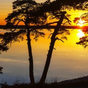 輸入壁紙 カスタム壁紙 PHOTOWALL / Sunset the Baltic Gotland (e30784)