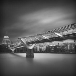 輸入壁紙 カスタム壁紙 PHOTOWALL / Millennium Bridge (e30987)