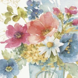 輸入壁紙 カスタム壁紙 PHOTOWALL / My Garden Bouquet (e30386)