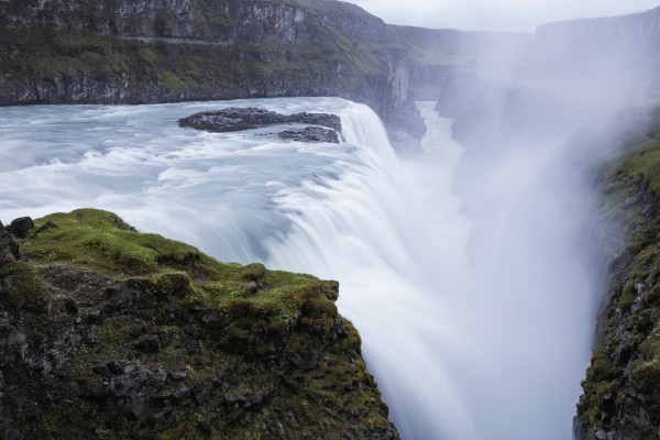 輸入壁紙 カスタム壁紙 PHOTOWALL / Gullfoss Waterfall, Iceland (e50299)