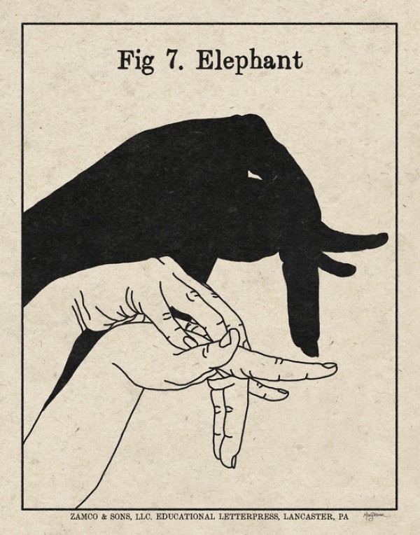 輸入壁紙 カスタム壁紙 PHOTOWALL / The Art of Shadows - Elephant (e31047)