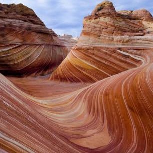 輸入壁紙 カスタム壁紙 PHOTOWALL / Twisted Sandstone Curves, Vermilion Cliffs, Arizona (e31141)