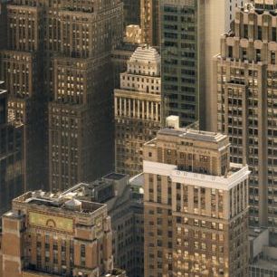 輸入壁紙 カスタム壁紙 PHOTOWALL / Manhattan Office Buildings (e310093)