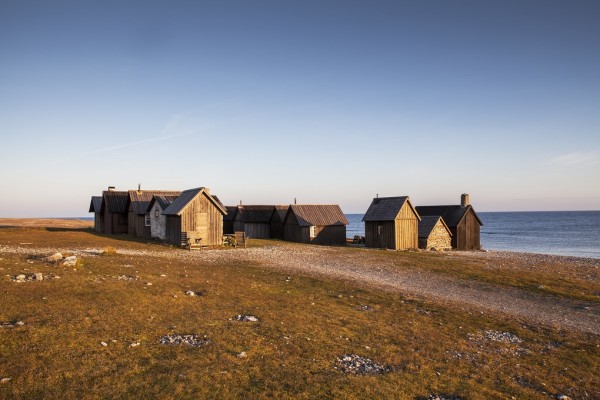 輸入壁紙 カスタム壁紙 PHOTOWALL / Gotland Huts (e310113)