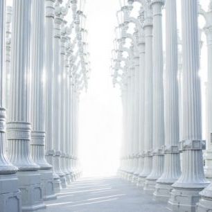 輸入壁紙 カスタム壁紙 PHOTOWALL / Ancient Hallway Columns (e310147)