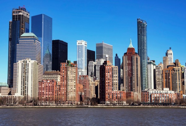 輸入壁紙 カスタム壁紙 PHOTOWALL / Manhattan Skyscraper (e310159)
