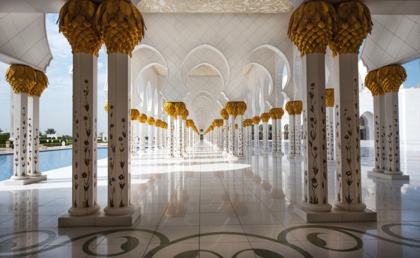 輸入壁紙 カスタム壁紙 PHOTOWALL / Abu Dhabi Mosque (e310257)