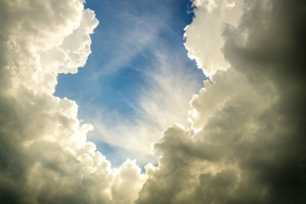 輸入壁紙 カスタム壁紙 PHOTOWALL / Cloudy Sky (e310279)