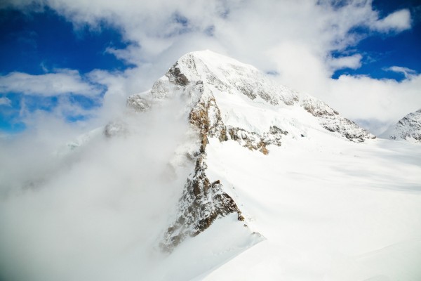 輸入壁紙 カスタム壁紙 PHOTOWALL / Snowy Mountain Peak (e310414)