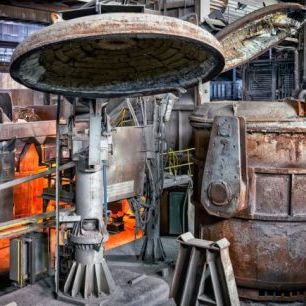 輸入壁紙 カスタム壁紙 PHOTOWALL / Steel Boiler Factory (e310575)