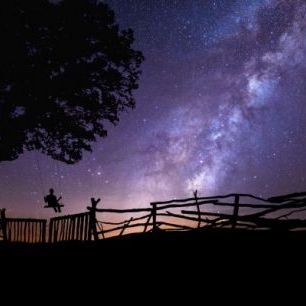 輸入壁紙 カスタム壁紙 PHOTOWALL / Starry Night Sky (e310591)
