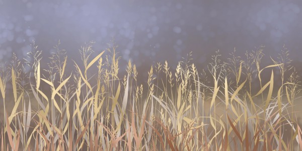 輸入壁紙 カスタム壁紙 PHOTOWALL / Lightening Grass I (e310349)