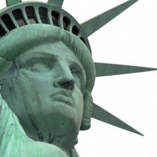輸入壁紙 カスタム壁紙 PHOTOWALL / Close Up Statue of Liberty (e310697)
