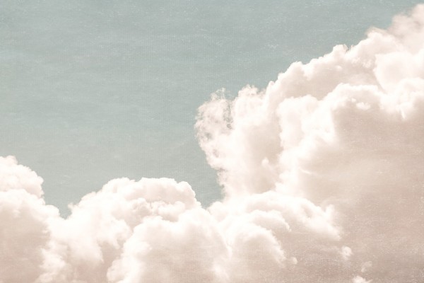 輸入壁紙 カスタム壁紙 PHOTOWALL / Blush Clouds Daydream Filter (e310880)