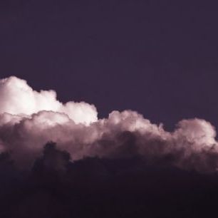 輸入壁紙 カスタム壁紙 PHOTOWALL / Gradient Cloud Purple (e310894)