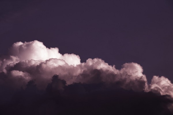 輸入壁紙 カスタム壁紙 PHOTOWALL / Gradient Cloud Purple (e310894)