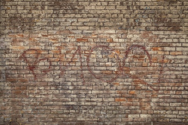 輸入壁紙 カスタム壁紙 PHOTOWALL / Brick Wall Graffiti (e310829)
