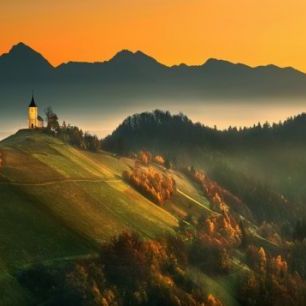 輸入壁紙 カスタム壁紙 PHOTOWALL / Slovenian Autumn (e311015)