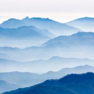 輸入壁紙 カスタム壁紙 PHOTOWALL / Misty Mountains (e311108)
