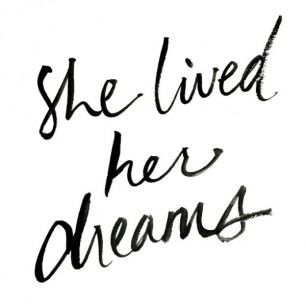 輸入壁紙 カスタム壁紙 PHOTOWALL / She Lived Her Dreams (e312260)