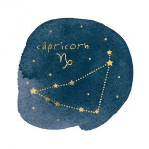 輸入壁紙 カスタム壁紙 PHOTOWALL / Horoscope Capricorn (e312284)