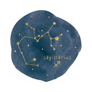 輸入壁紙 カスタム壁紙 PHOTOWALL / Horoscope Sagittarius (e312289)