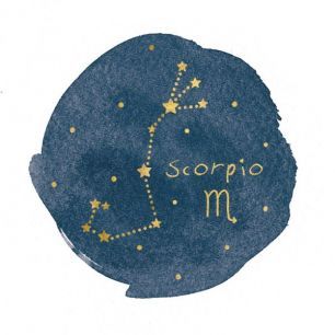 輸入壁紙 カスタム壁紙 PHOTOWALL / Horoscope Scorpio (e312290)