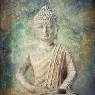 輸入壁紙 カスタム壁紙 PHOTOWALL / Tranquil Buddha Squared (e312734)