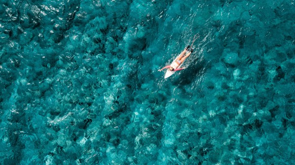 輸入壁紙 カスタム壁紙 PHOTOWALL / Surf Paddling in the Sea (e313523)