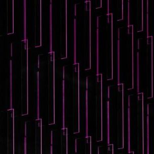 輸入壁紙 カスタム壁紙 PHOTOWALL / Purple Neon Lights (e314564)