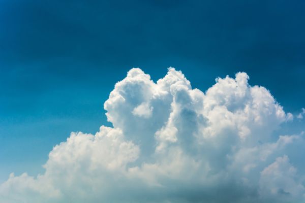 輸入壁紙 カスタム壁紙 PHOTOWALL / Blue Sky and Clouds (e313350)
