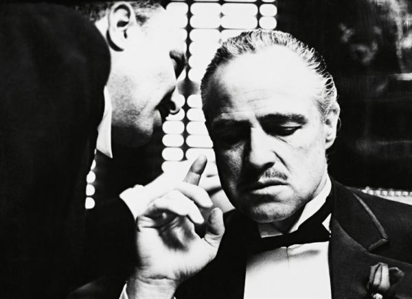輸入壁紙 カスタム壁紙 PHOTOWALL / Marlon Brando in the Godfather (e314878)