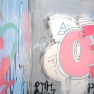 輸入壁紙 カスタム壁紙 PHOTOWALL / Graffiti on Cement Wall (e313437)