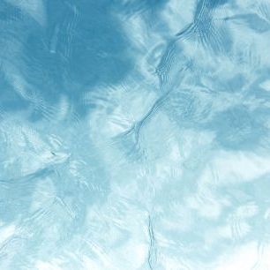輸入壁紙 カスタム壁紙 PHOTOWALL / Blue Water Ripple (e314610)