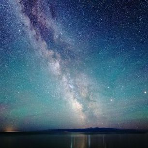 輸入壁紙 カスタム壁紙 PHOTOWALL / Milky Way Night Sky (e316107)