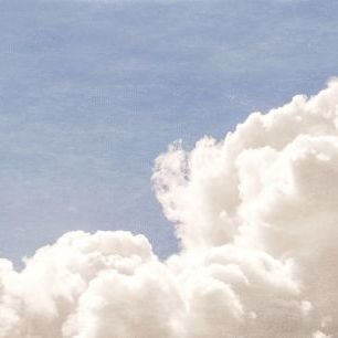 輸入壁紙 カスタム壁紙 PHOTOWALL / Blush Clouds Blue Daydream - Blue (e316859)