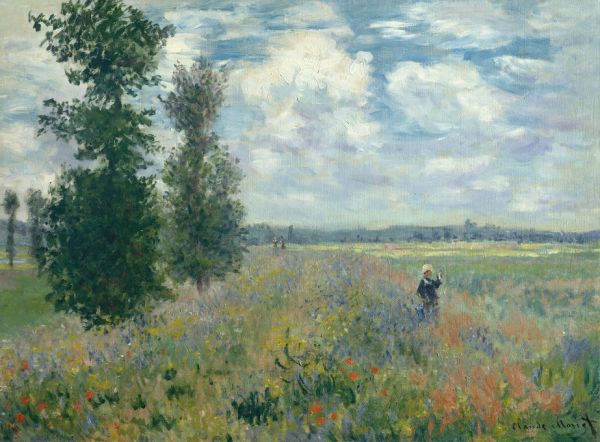 輸入壁紙 カスタム壁紙 PHOTOWALL / Poppy Fields - Claude Monet (e316921)