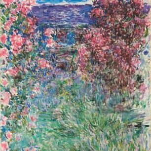 輸入壁紙 カスタム壁紙 PHOTOWALL / House Among Roses - Claude Monet (e316998)