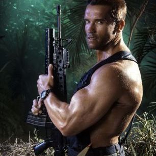 輸入壁紙 カスタム壁紙 PHOTOWALL / Arnold Schwarzenegger in Predator (e314849)
