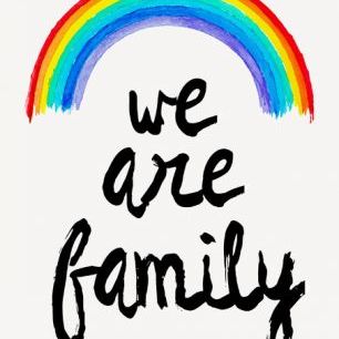 輸入壁紙 カスタム壁紙 PHOTOWALL / We are Family (e315976)