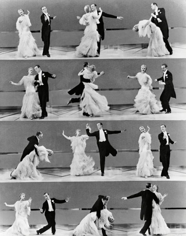 輸入壁紙 カスタム壁紙 PHOTOWALL / Top Hat - Ginger Rogers and Fred Astaire (e316904)