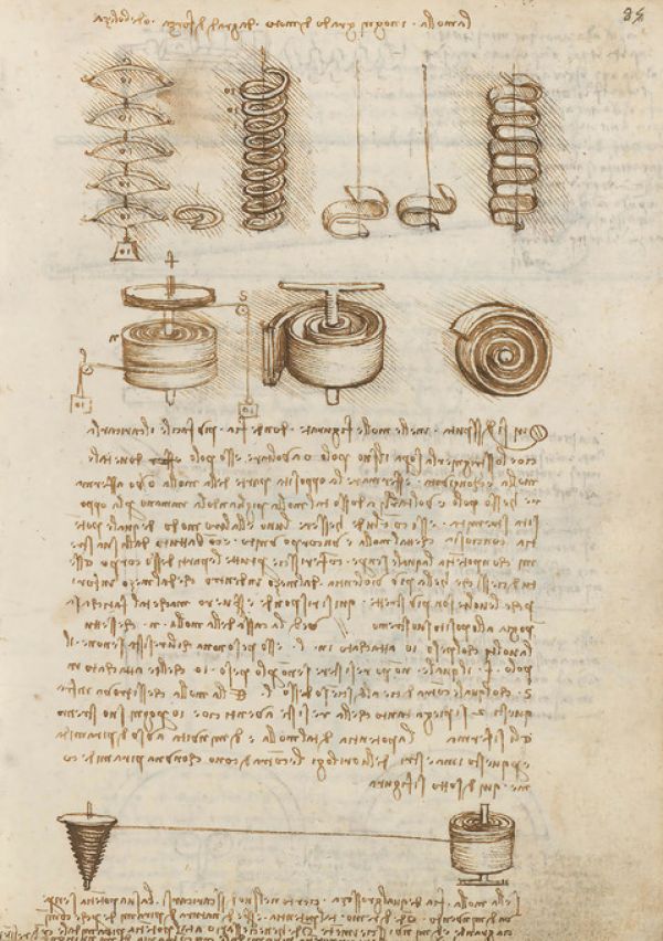 輸入壁紙 カスタム壁紙 PHOTOWALL / Codex Madrid IV - Leonardo da Vinci (e317061)