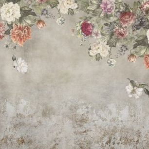 輸入壁紙 カスタム壁紙 PHOTOWALL / Vintage Flower Wall (e317894)
