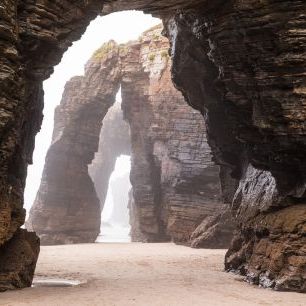 輸入壁紙 カスタム壁紙 PHOTOWALL / Natural Rock Arch Spain (e316138)