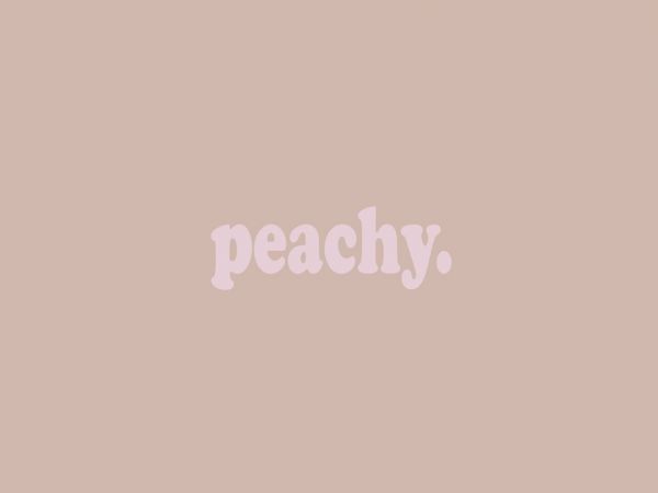 輸入壁紙 カスタム壁紙 PHOTOWALL / Peachy (e316385)