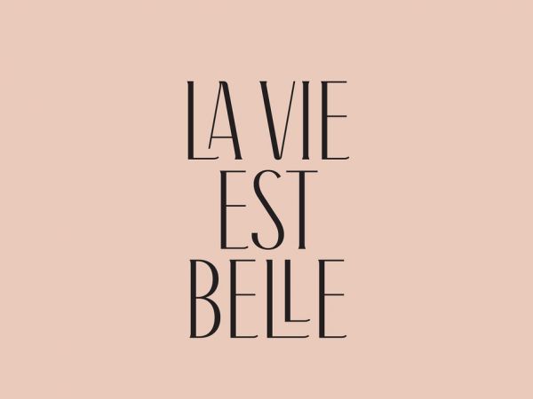 輸入壁紙 カスタム壁紙 PHOTOWALL / La Vie Est Belle (e316548)