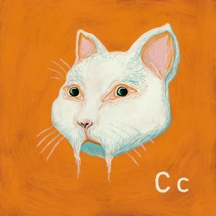 輸入壁紙 カスタム壁紙 PHOTOWALL / Cat with C (e316790)