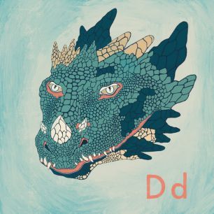 輸入壁紙 カスタム壁紙 PHOTOWALL / Dragon with D (e316792)