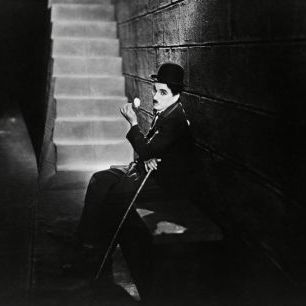 輸入壁紙 カスタム壁紙 PHOTOWALL / City Lights - Charlie Chaplin (e316896)