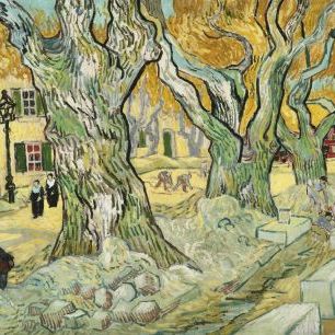 輸入壁紙 カスタム壁紙 PHOTOWALL / Road Menders - Vincent Van Gogh (e316930)